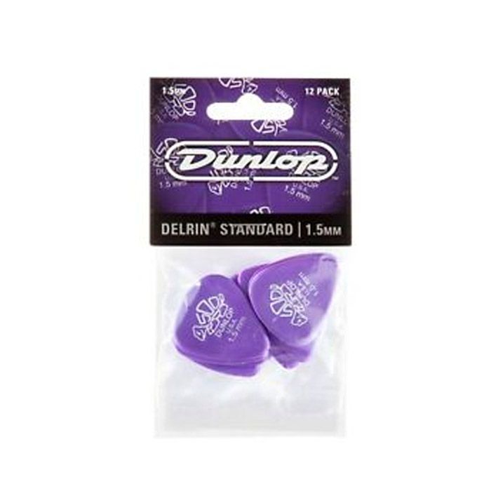 PICK DELRIN 500 DUNLOP 41P1.5, 1.5, 12 UNIDADES