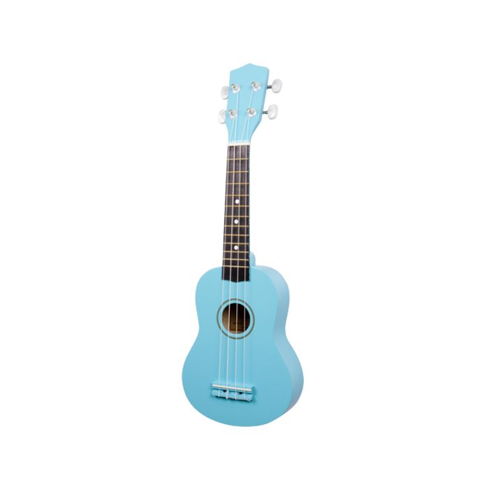 UKELELE SOPRANO ACUSTICO TEXAS KU-BW-LU, GLOSSY OCEAN BLUE