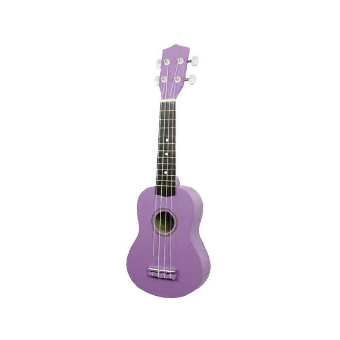 UKELELE SOPRANO ACUSTICO TEXAS KU-BW-P, GLOSSY PURPLE