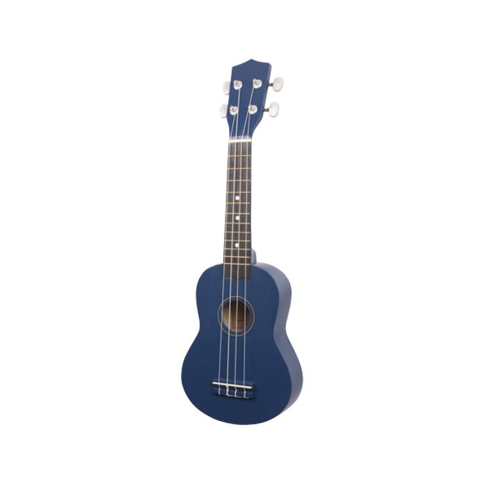 UKELELE SOPRANO ACUSTICO TEXAS KU-BW-U, GLOSSY BLUE