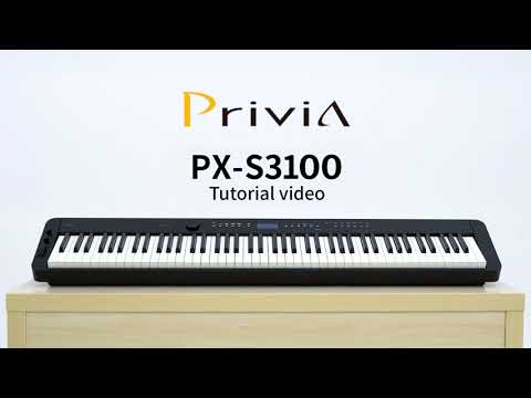 PIANO DIGITAL CASIO PX-S3100BK, 7 OCTAVAS
