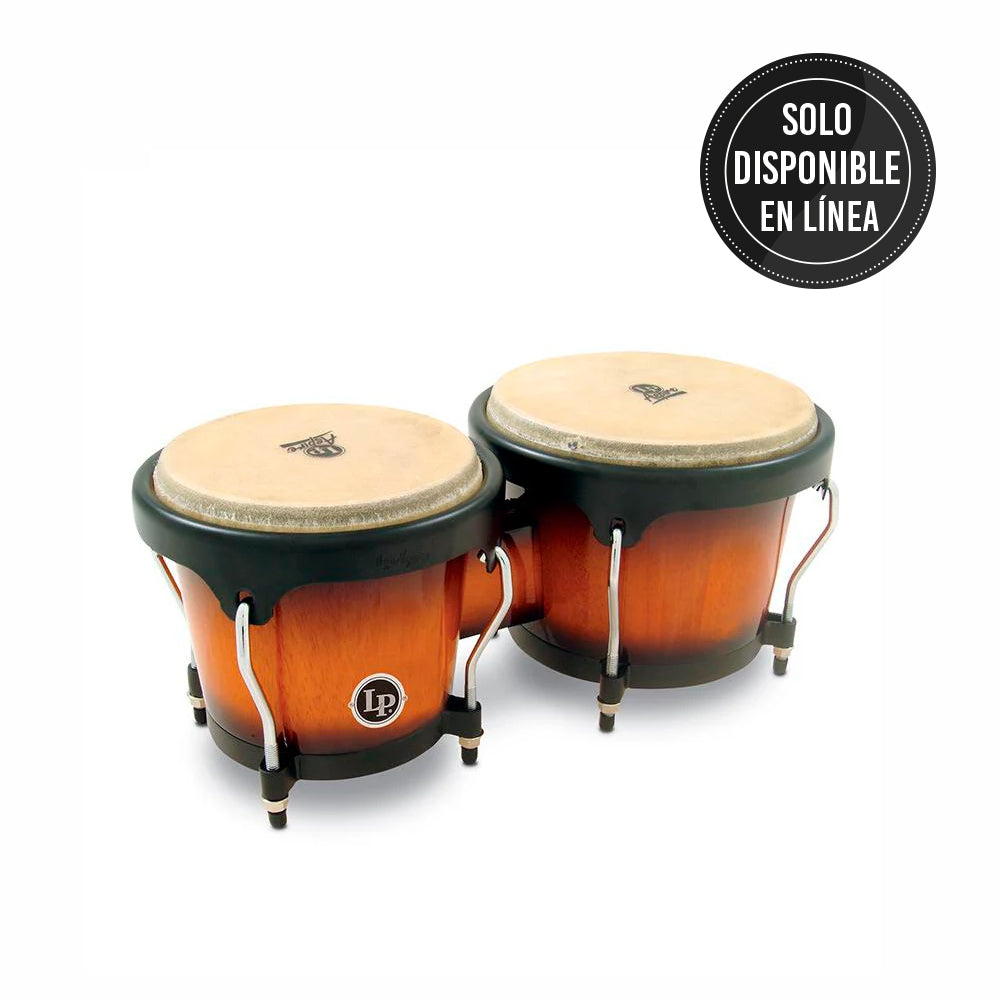 BONGO MADERA LP LATIN PERCUSSION LPA601-VSB ASPIRE SERIES,VINT. SUNBURST