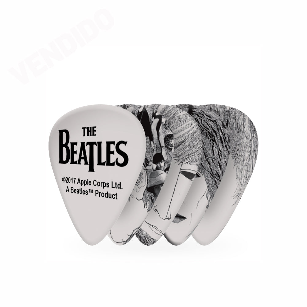 PICKS DADDARIO 1CWH6-10B1 THE BEATLES, REVOLVER 1.0MM, 10 UNIDADES