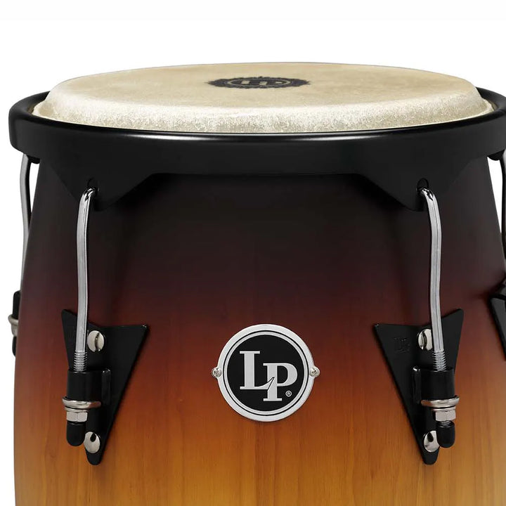 SET CONGA MADERA LATIN PERCUSSION LP646NYVSB,10" 11",CITY SERIES,VINT SUNBURST,STAND