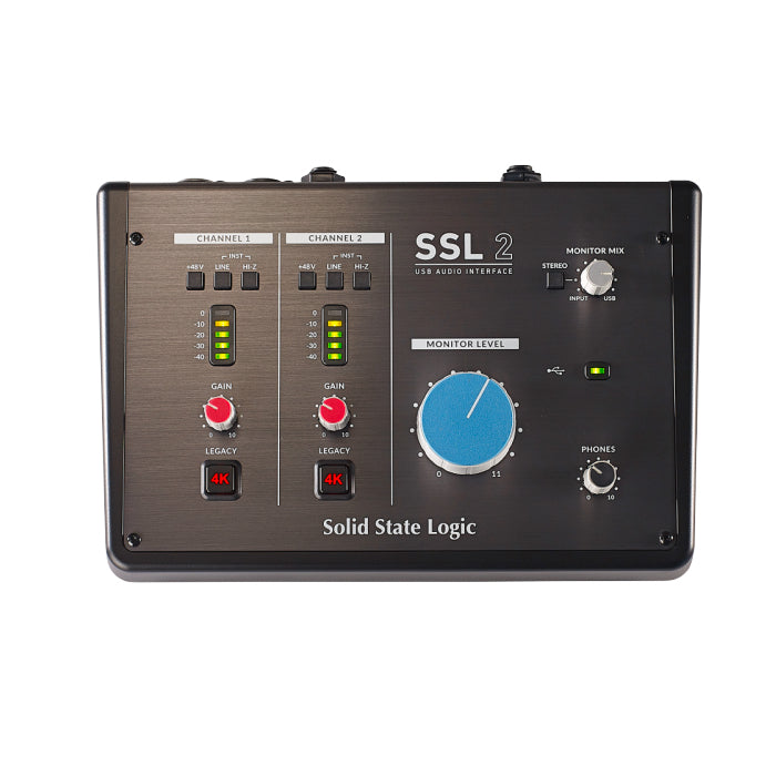 INTERFAZ DE AUDIO SOLID STATE LOGIC SSL2, 2 CANALES