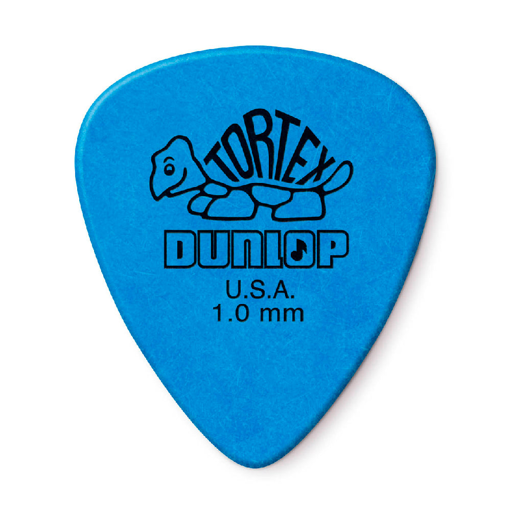 PICK TORTEX STANDARD DUNLOP 418P1.0 BLUE, 1.0, 12 UNIDADES