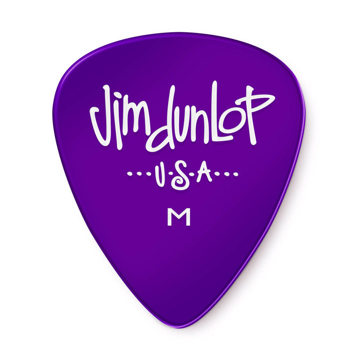 PICK GEL DUNLOP 486PMD MEDIUM, PURPLE, 12 UNIDADES