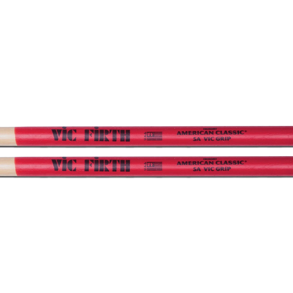 BAQUETAS PUNTA MADERA VIC FIRTH 5AVG GRIP