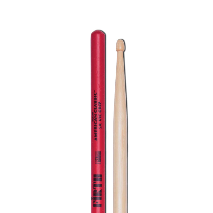 BAQUETAS PUNTA MADERA VIC FIRTH 5AVG GRIP