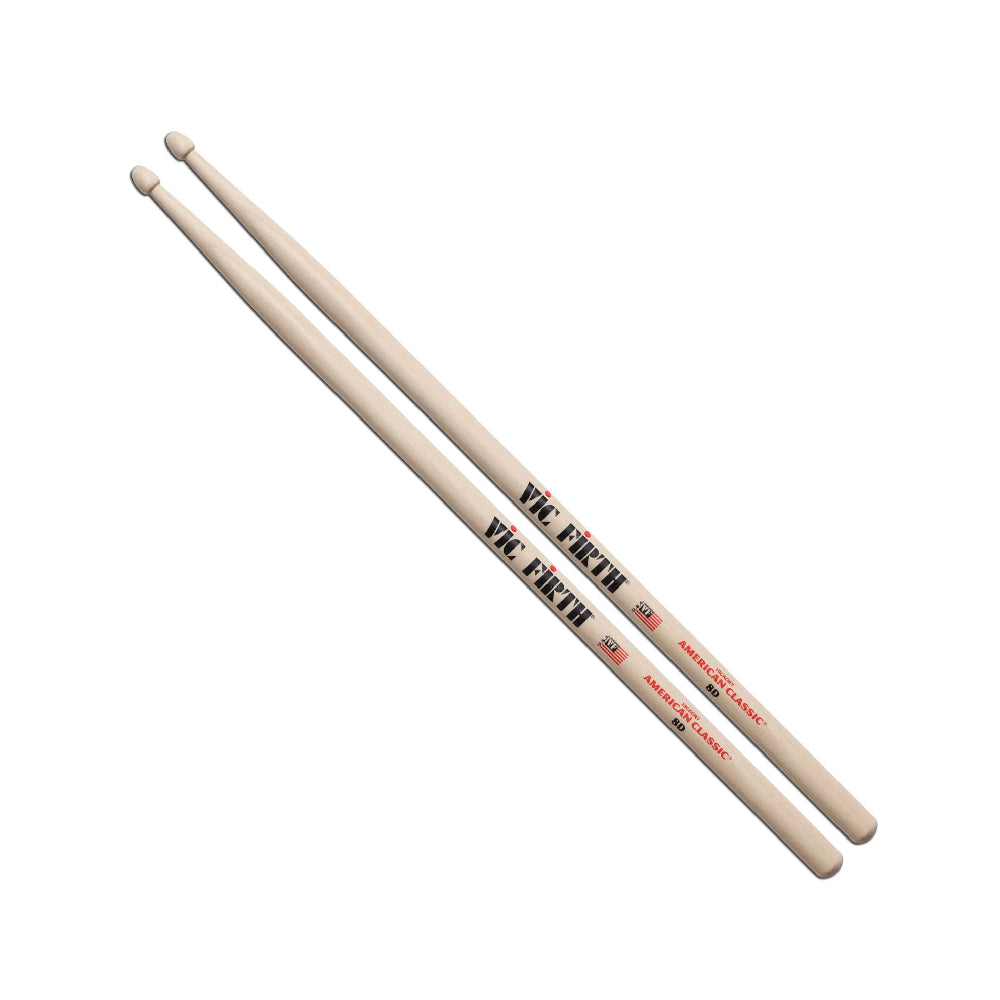 BAQUETAS PUNTA MADERA VIC FIRTH 8D