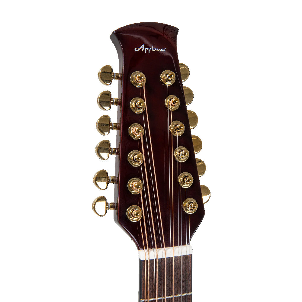 GUITARRA ELECTROACUSTICA OVATION APPLAUSE 12 CUERDAS, SUNBURST AAJ-96-1