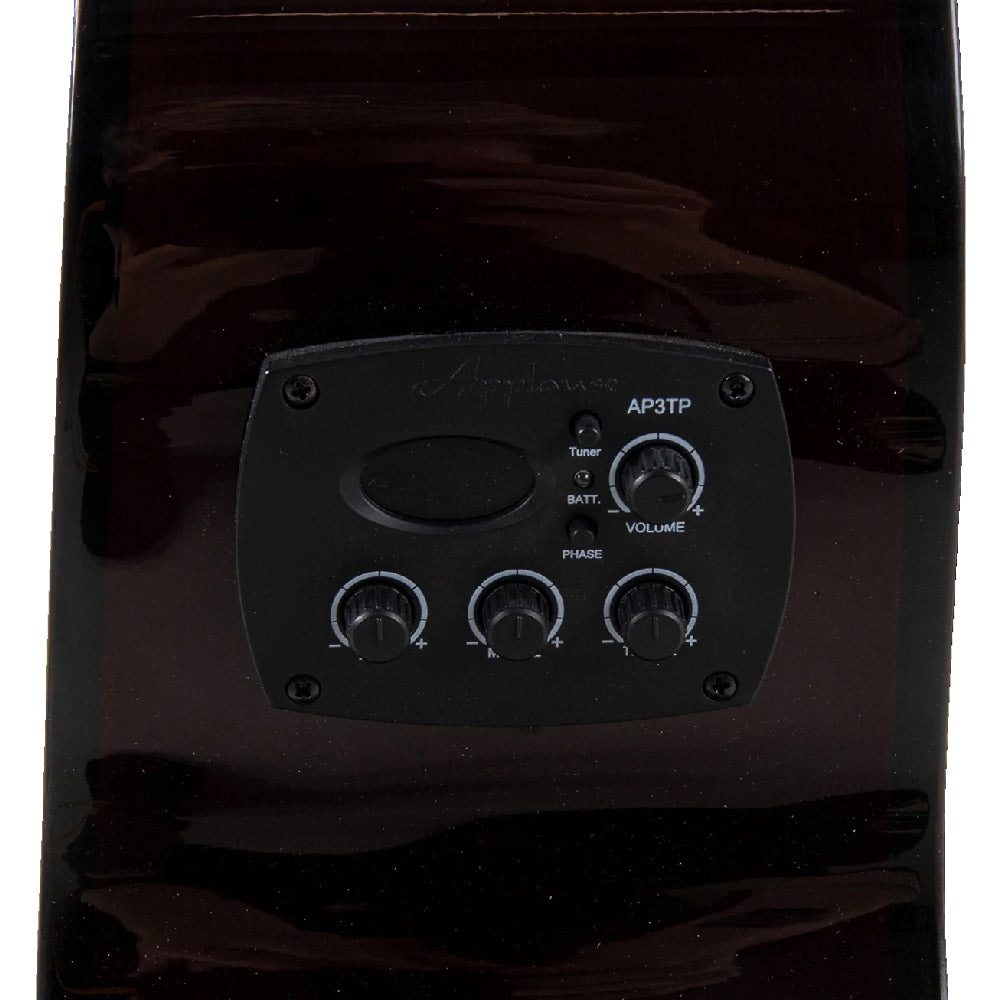 GUITARRA ELECTROACUSTICA OVATION APPLAUSE 12 CUERDAS, SUNBURST AAJ-96-1