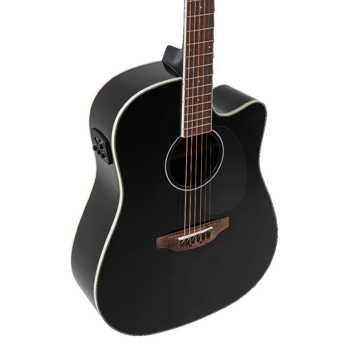 GUITARRA ELECTROACUSTICA OVATION APPLAUSE DREADNOUGHT, BLACK AED-96-5HG