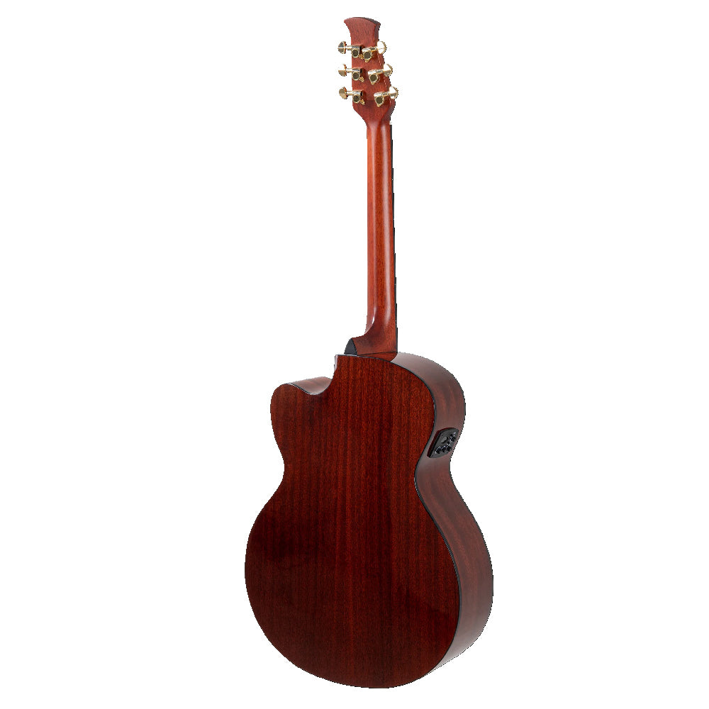GUITARRA ELECTROACUSTICA OVATION APPLAUSE JUMBO CUTAWAY, SUNBURST AEJ-96-1