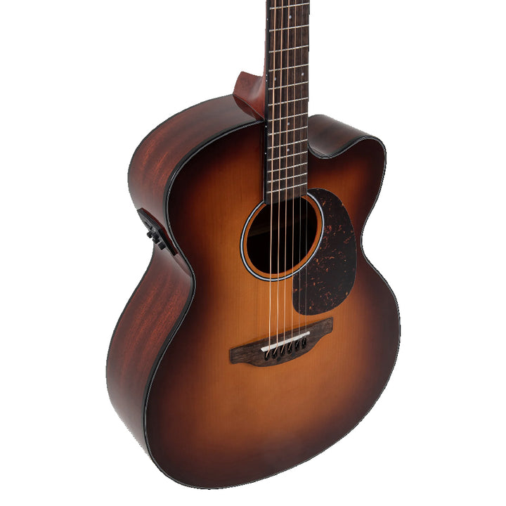 GUITARRA ELECTROACUSTICA OVATION APPLAUSE JUMBO CUTAWAY, SUNBURST AEJ-96-1
