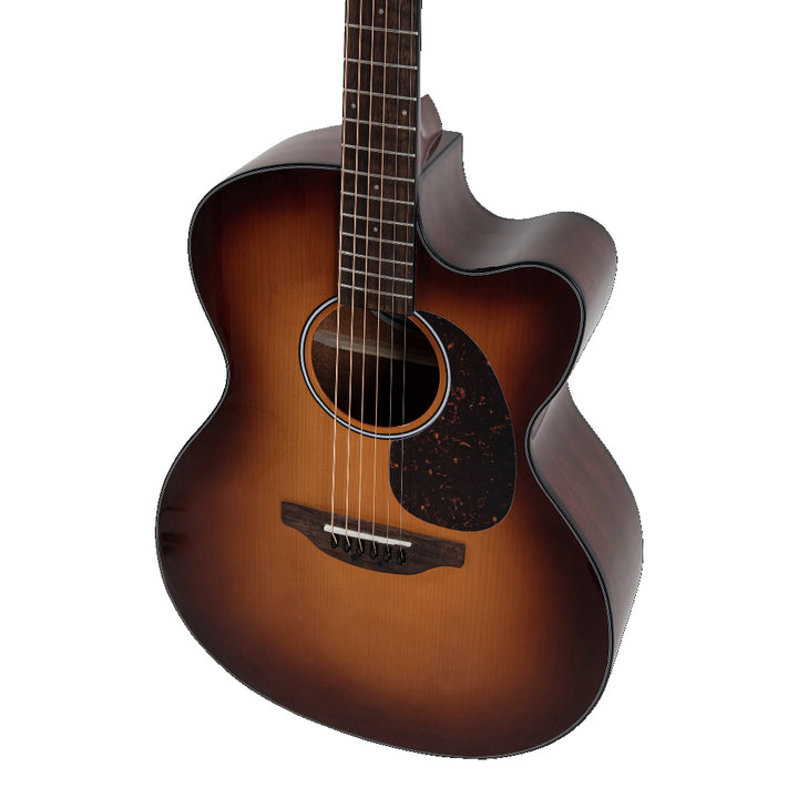 GUITARRA ELECTROACUSTICA OVATION APPLAUSE JUMBO CUTAWAY, SUNBURST AEJ-96-1