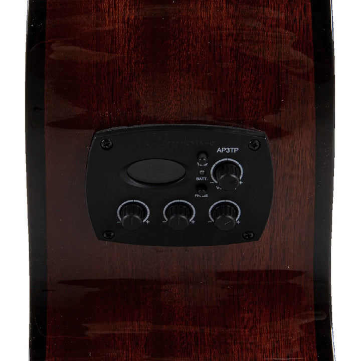 GUITARRA ELECTROACUSTICA OVATION APPLAUSE JUMBO CUTAWAY, SUNBURST AEJ-96-1