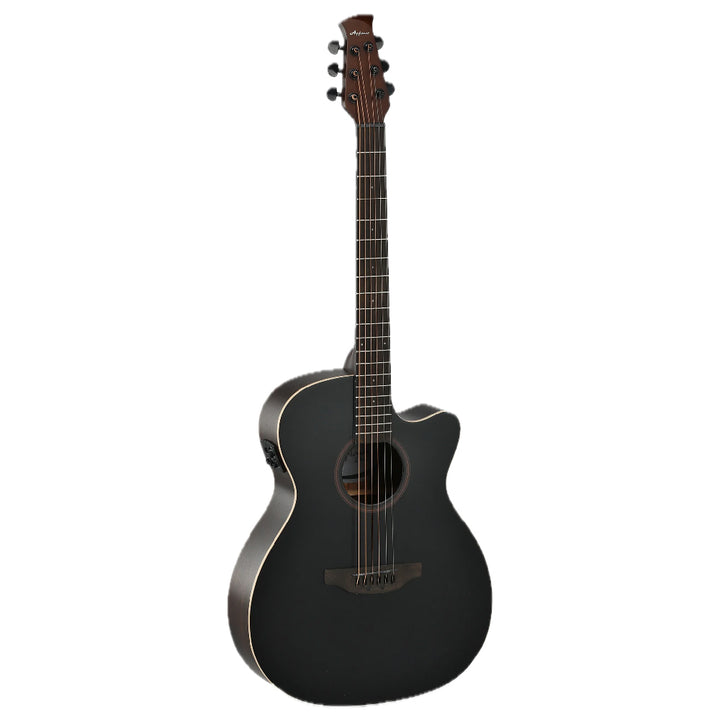 GUITARRA ELECTROACUSTICA OVATION APPLAUSE OM CUTAWAY, DARK MATTER AEO-69-5S