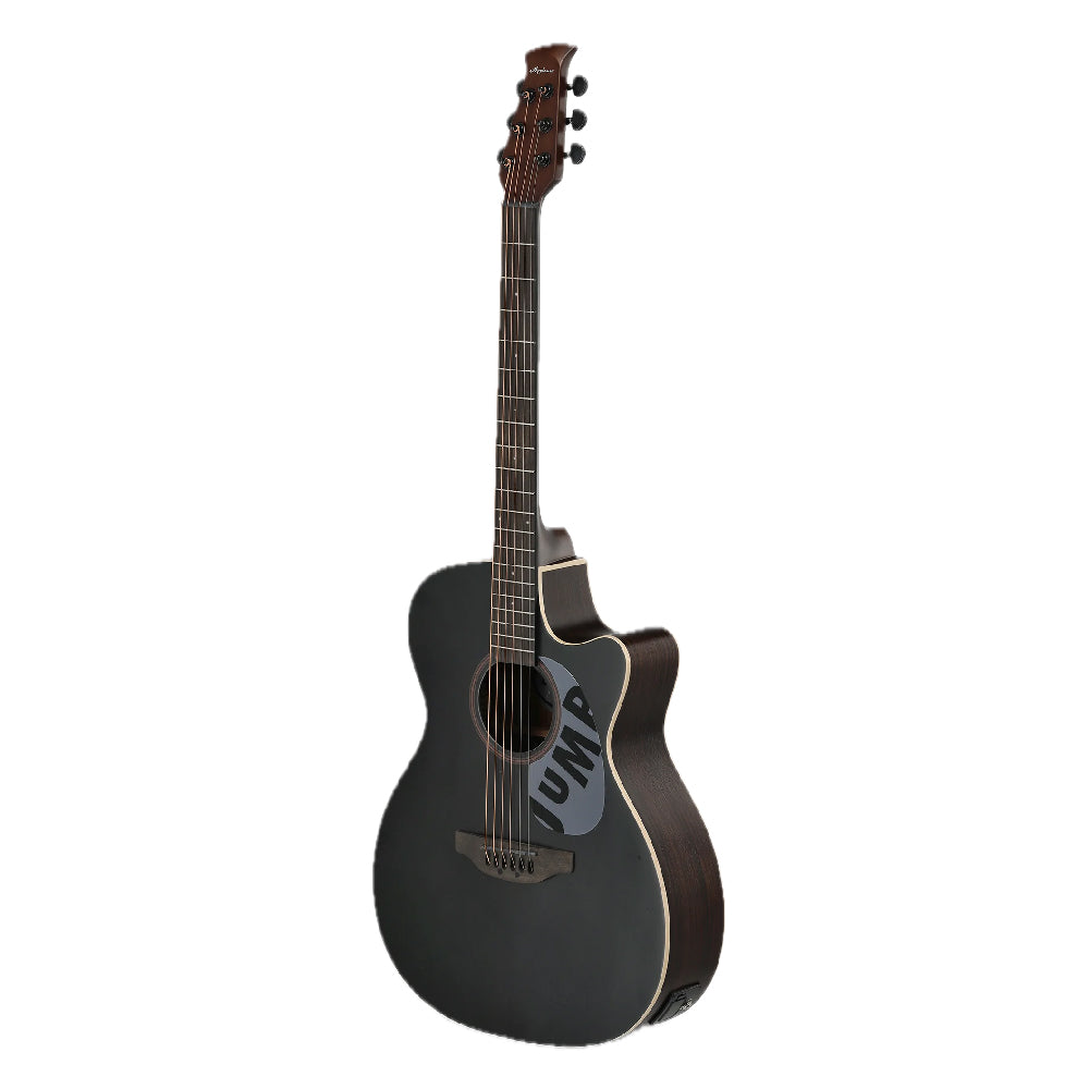 GUITARRA ELECTROACUSTICA OVATION APPLAUSE OM CUTAWAY, DARK MATTER AEO-69-5S