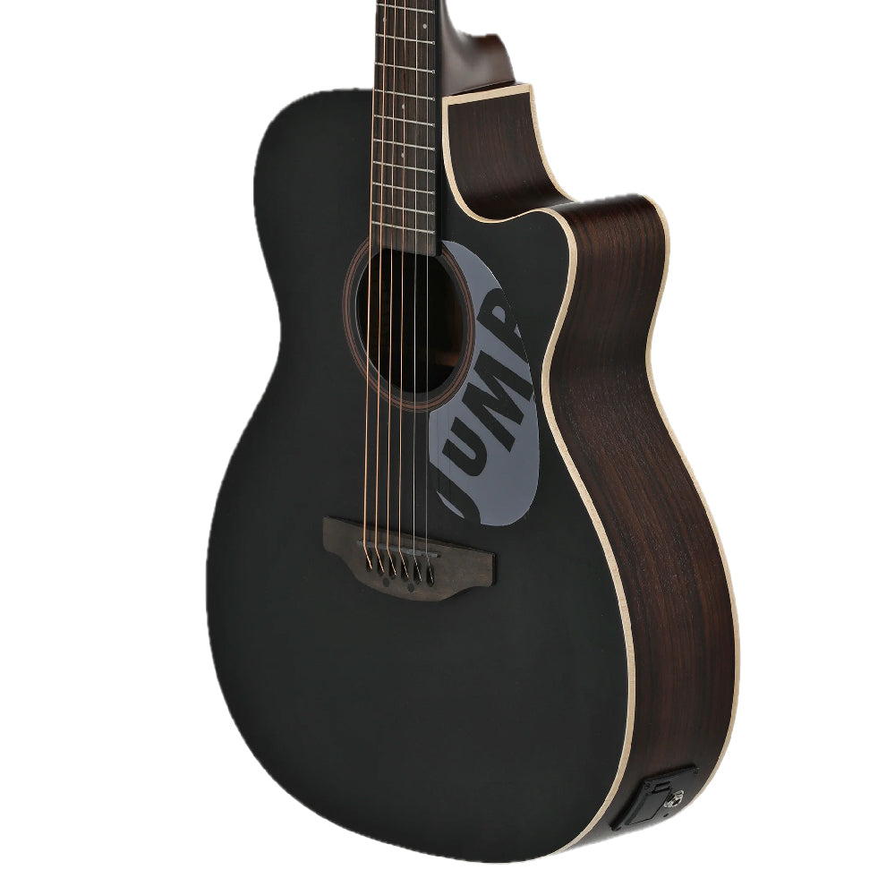 GUITARRA ELECTROACUSTICA OVATION APPLAUSE OM CUTAWAY, DARK MATTER AEO-69-5S