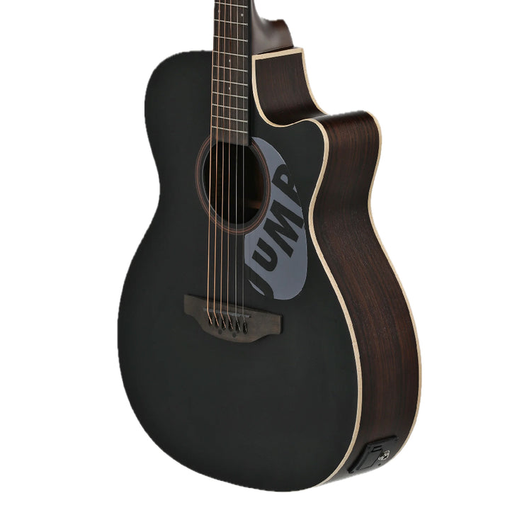 GUITARRA ELECTROACUSTICA OVATION APPLAUSE OM CUTAWAY, DARK MATTER AEO-69-5S
