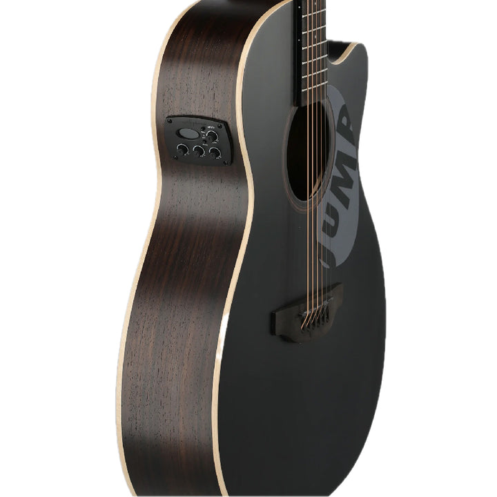 GUITARRA ELECTROACUSTICA OVATION APPLAUSE OM CUTAWAY, DARK MATTER AEO-69-5S