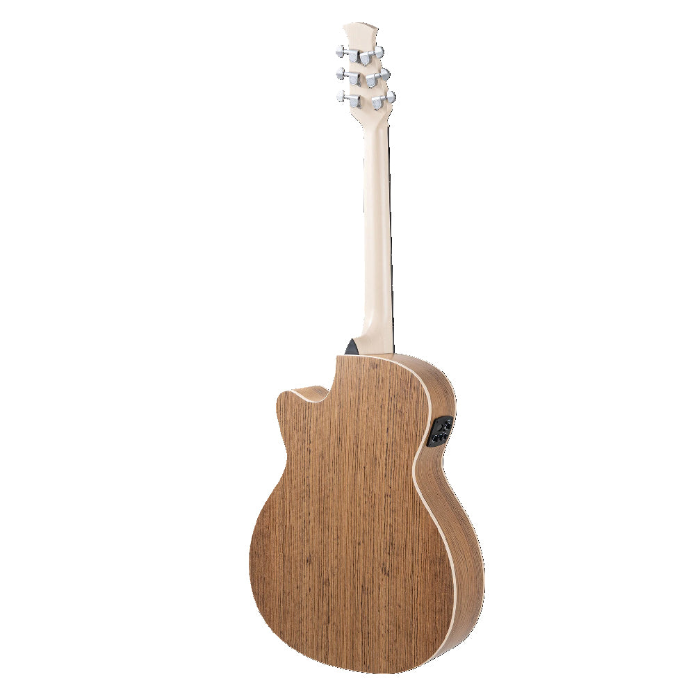 GUITARRA ELECTROACUSTICA OVATION APPLAUSE OM CUTAWAY, CELESTE AEO-69-T