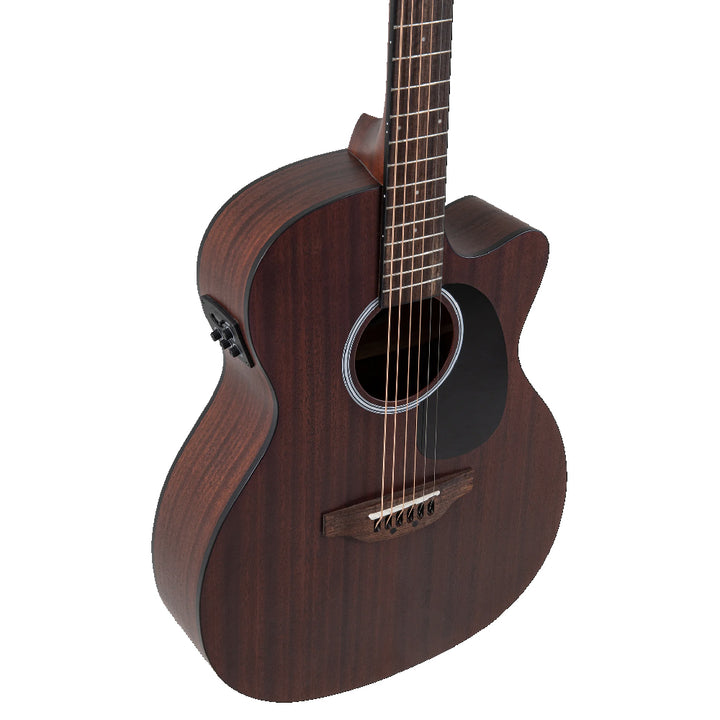 GUITARRA ELECTROACUSTICA OVATION  APPLAUSE OM CUTAWAY, DARK NAT. WOOD AEO-96-M
