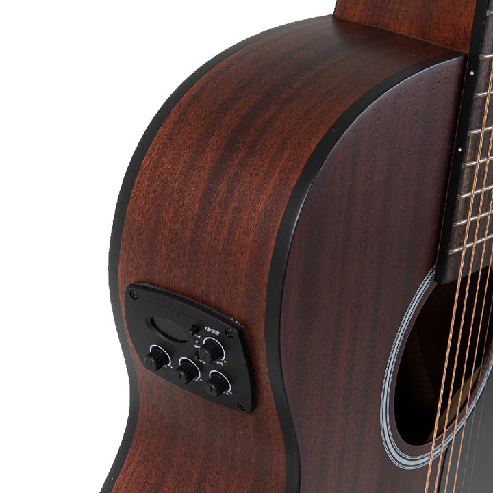 GUITARRA ELECTROACUSTICA OVATION  APPLAUSE OM CUTAWAY, DARK NAT. WOOD AEO-96-M