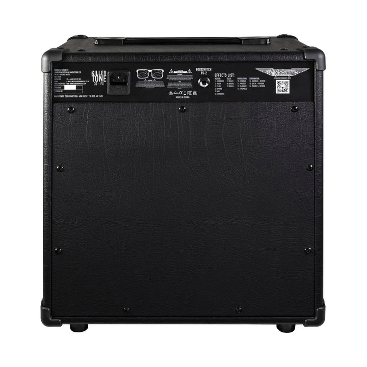 AMPLIFICADOR GUITARRA ELECTRICA ASHDOWN KILLER TONE 30-FX, 30 WATT,1 X 10", EFECTOS