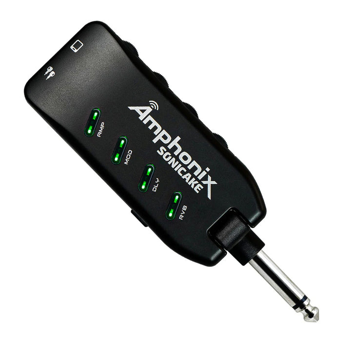 AMPLIFICADOR GUITARRA ELECTRICA PORTATIL SONICAKE CON MULTI EFECTOS, AMPHONIX QAP-10