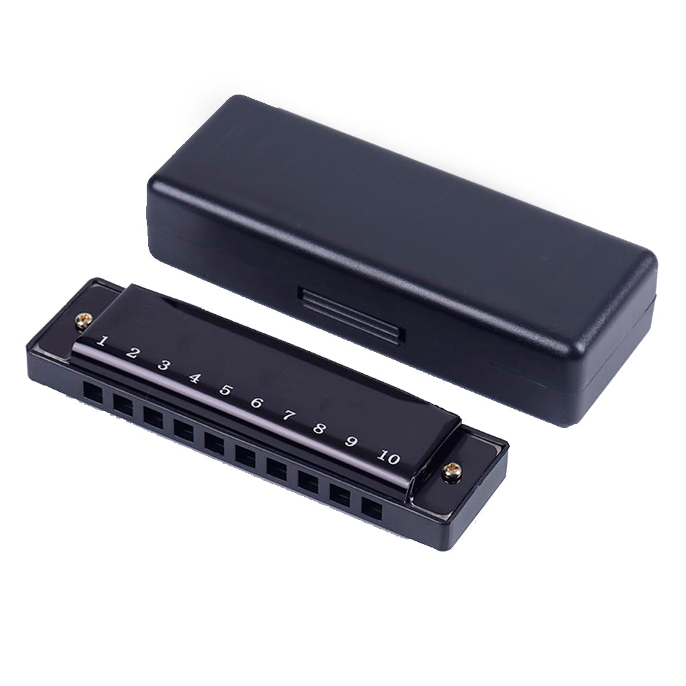 ARMONICA HM-03-10B, 10 HUECOS, BLACK EN DO