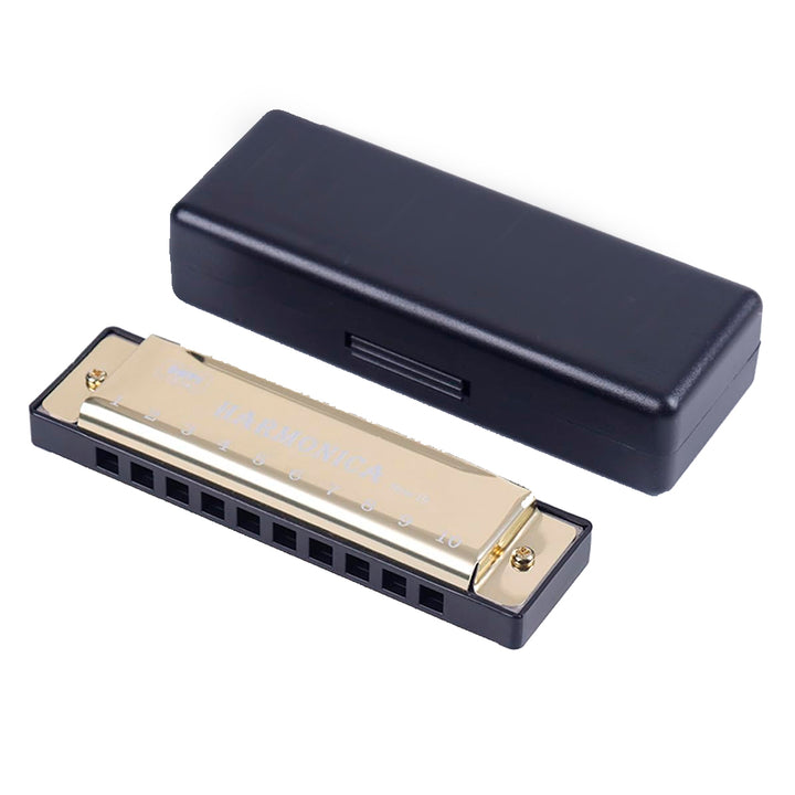 ARMONICA HM-03-10G, 10 HUECOS, GOLD EN DO