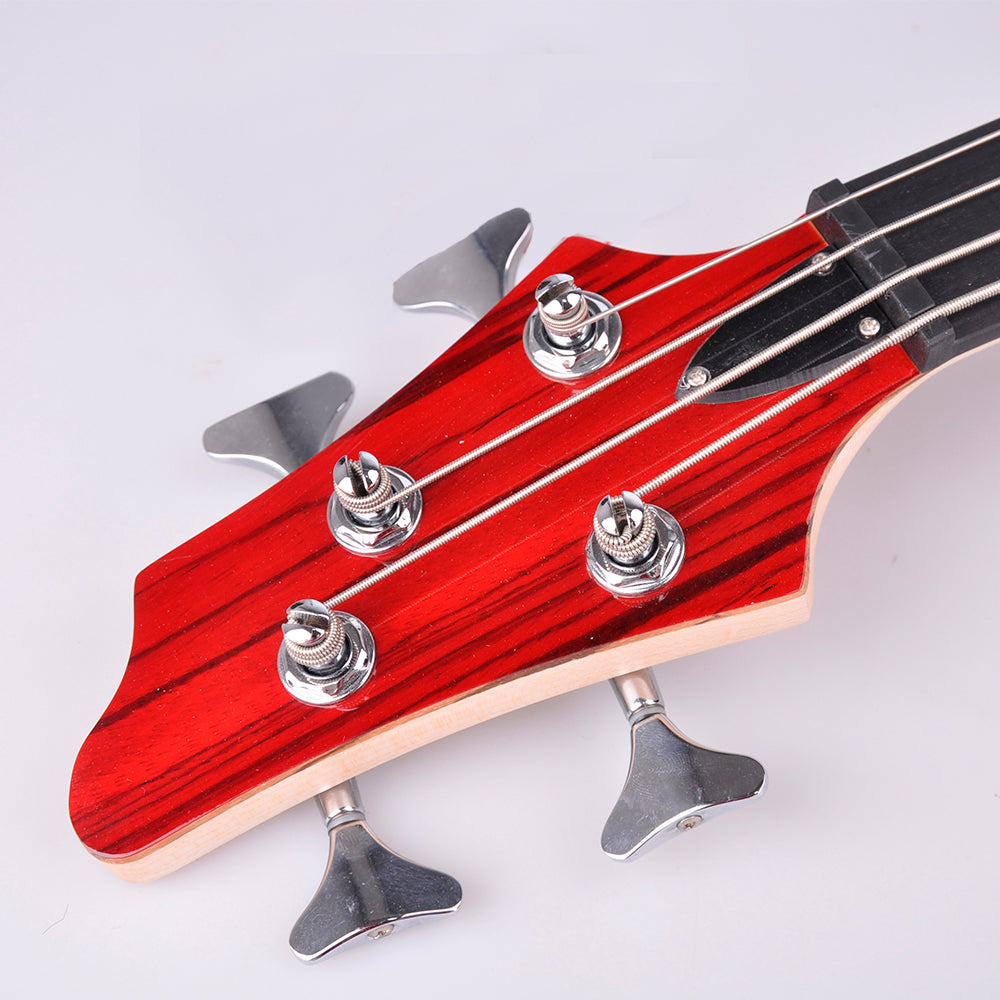 BAJO ELECTRICO TEXAS EBS714-2, 4 CUERDAS, RED