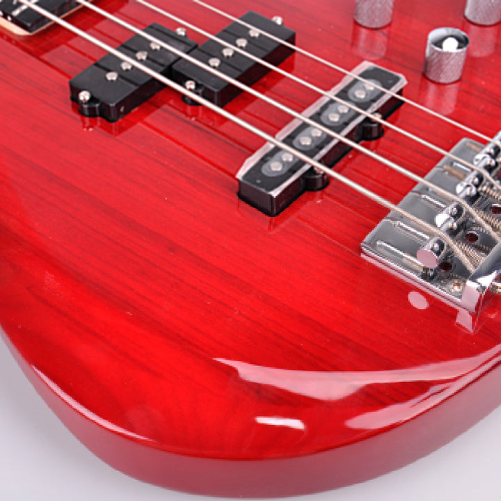 BAJO ELECTRICO TEXAS EBS714-2, 4 CUERDAS, RED