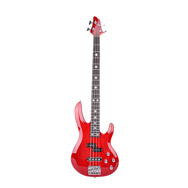 BAJO ELECTRICO TEXAS EBS714-2, 4 CUERDAS, RED