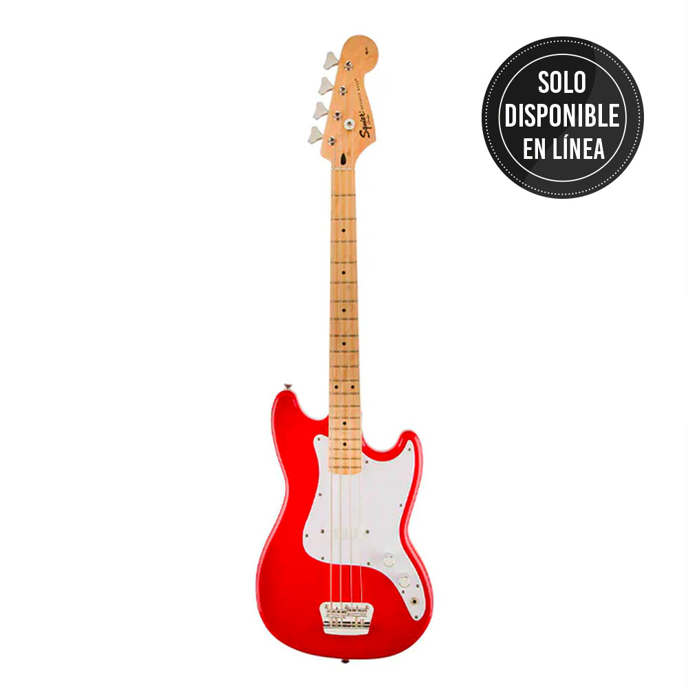 BAJO 4 CUERDAS FENDER SQUIER AFFINITY BRONCO BASS ROJO