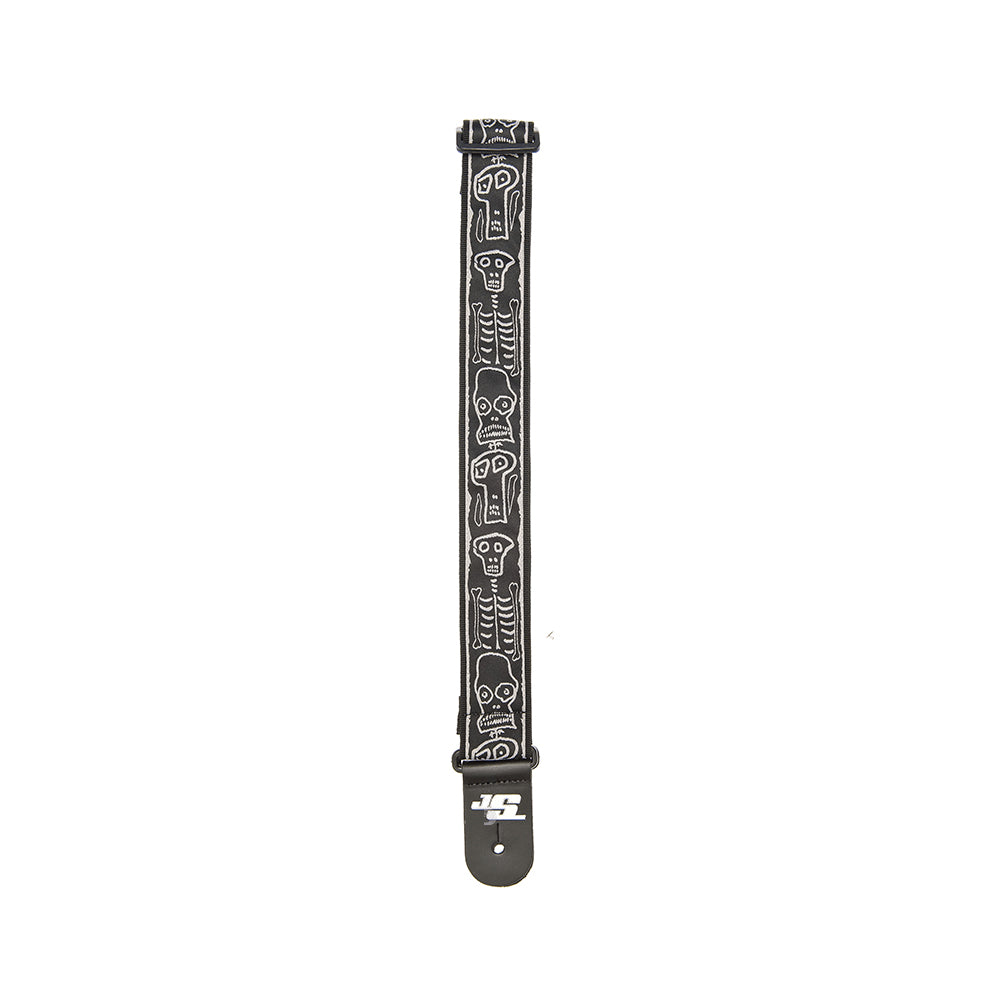 CORREA GUITARRA ELECTRICA DADDARIO 50JS01, JS, SKULL N BONES