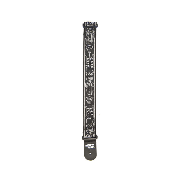 CORREA GUITARRA ELECTRICA DADDARIO 50JS01, JS, SKULL N BONES