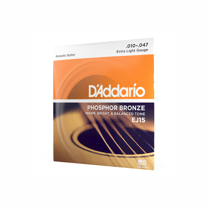 ENCORDADO GUITARRA ELECTROACUSTICA DADDARIO EJ15 .010 - .047