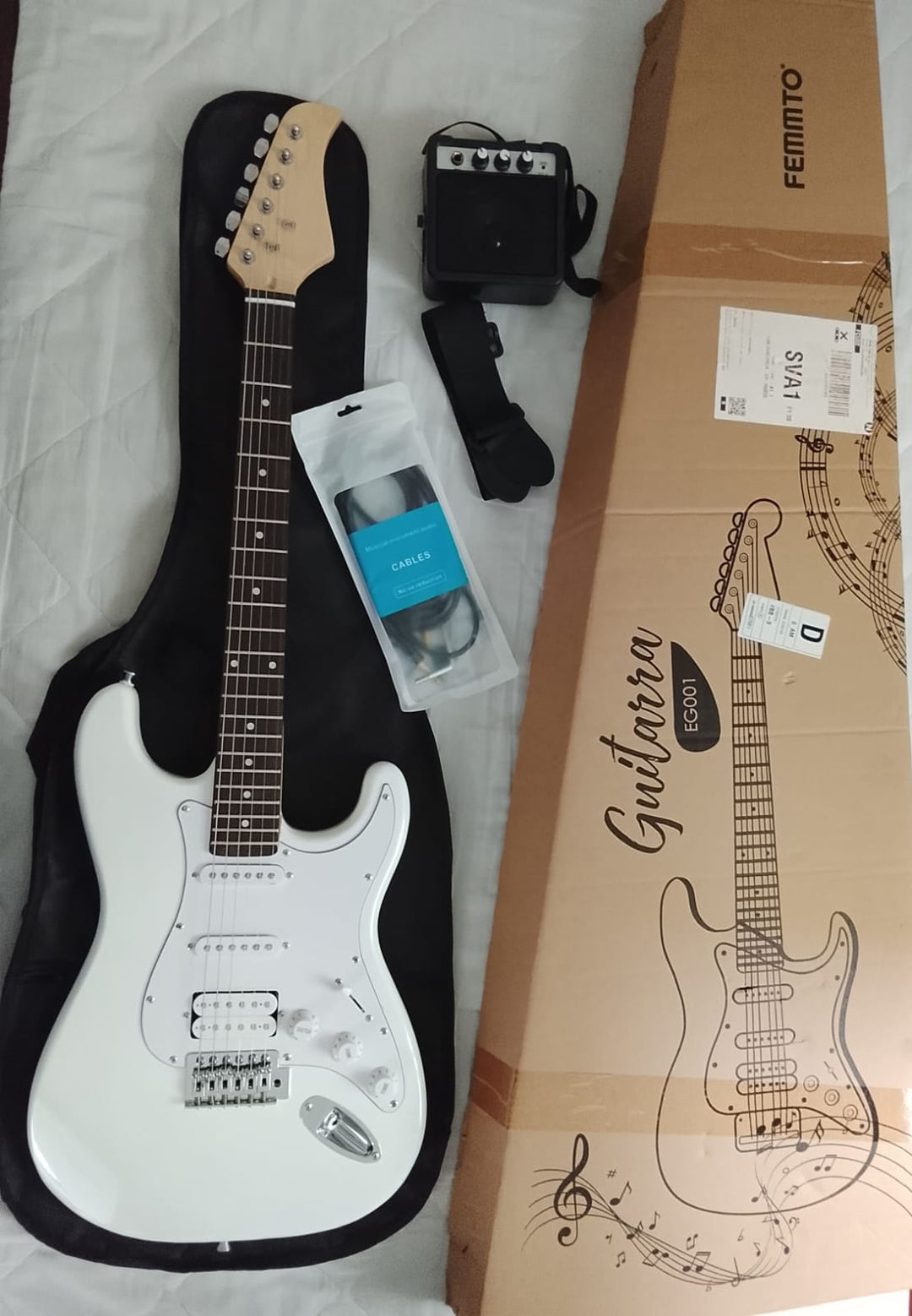 GUITARRA ELECTRICA FEMNTO (USADA)