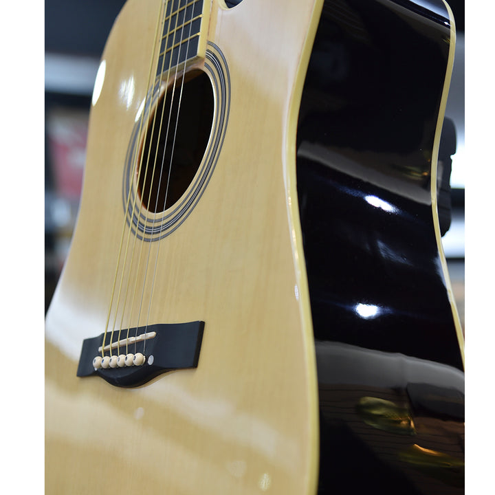 GUITARRA ELECTROACUSTICA TEXAS DREADNOUGHT 41", AF229CE NATURAL