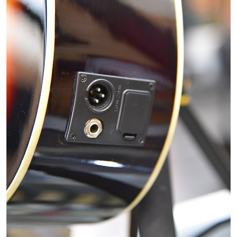 GUITARRA ELECTROACUSTICA TEXAS DREADNOUGHT 41", AF229CE SUNBURST