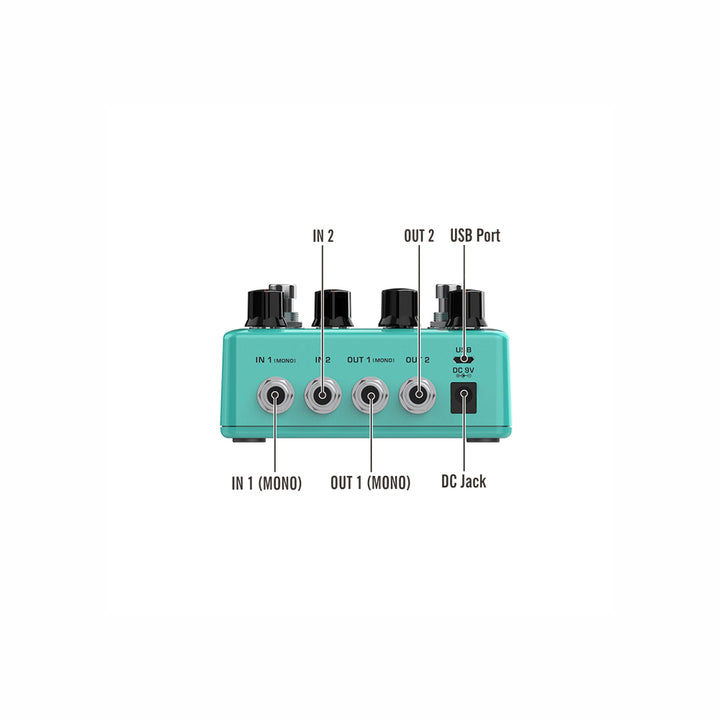 PEDAL GUITARRA ELECTRICA (DELAY) NUX DUOTIME NDD-6