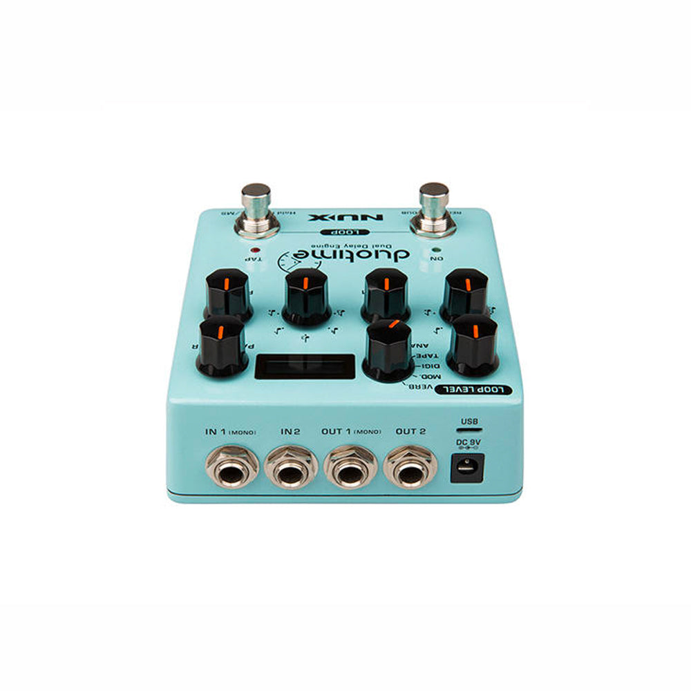 PEDAL GUITARRA ELECTRICA (DELAY) NUX DUOTIME NDD-6