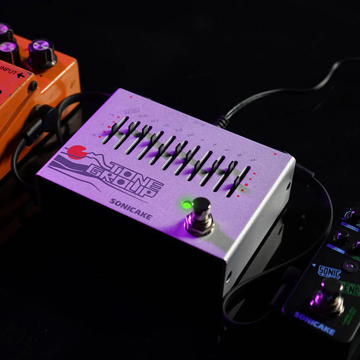 PEDAL GUITARRA ELECTRICA SONICAKE 10-BAND EQUALIZER, TONE GROUP QDS-01