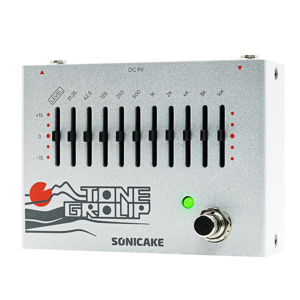 PEDAL GUITARRA ELECTRICA SONICAKE 10-BAND EQUALIZER, TONE GROUP QDS-01