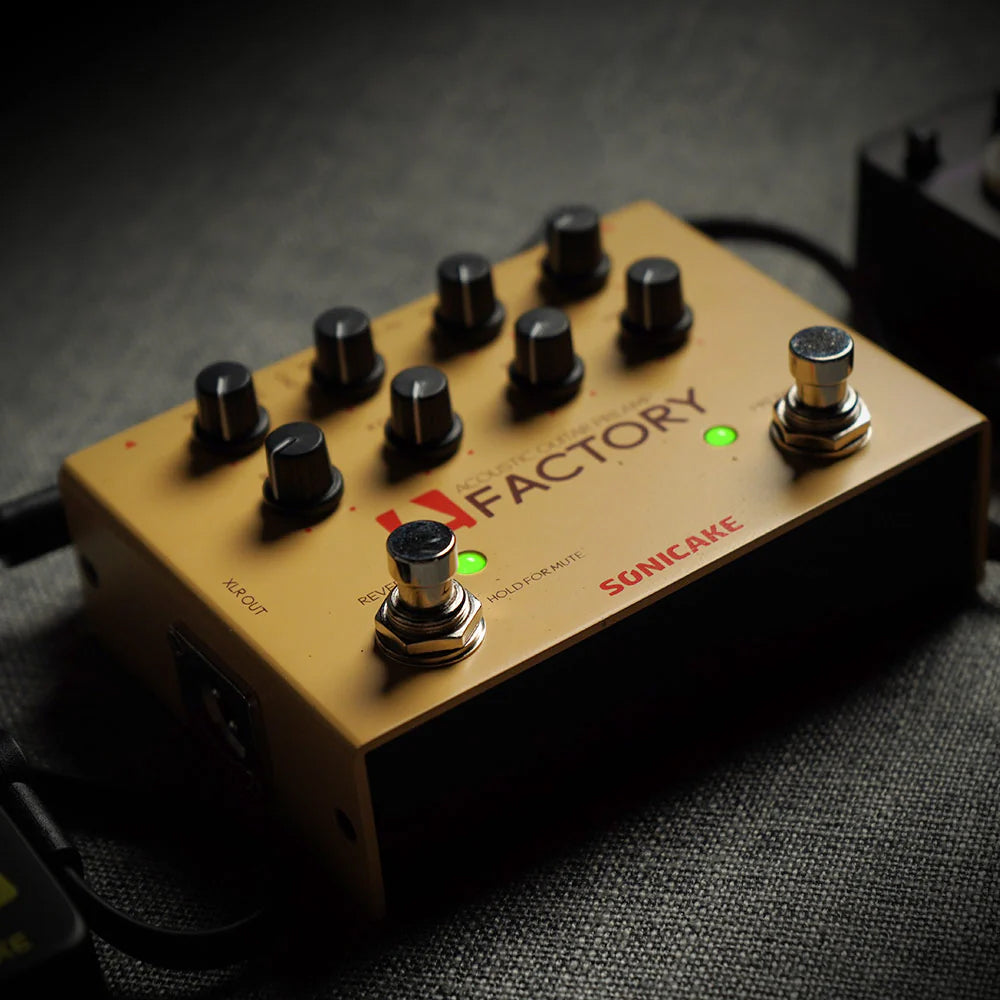 PEDAL GUITARRA ELECTRICA SONICAKE ACOUSTIC GUITAR PREAMP, A FACTORY QDS-04