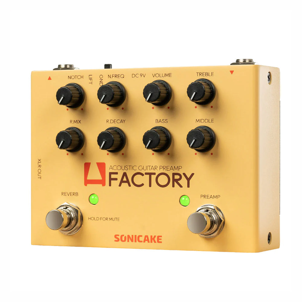 PEDAL GUITARRA ELECTRICA SONICAKE ACOUSTIC GUITAR PREAMP, A FACTORY QDS-04