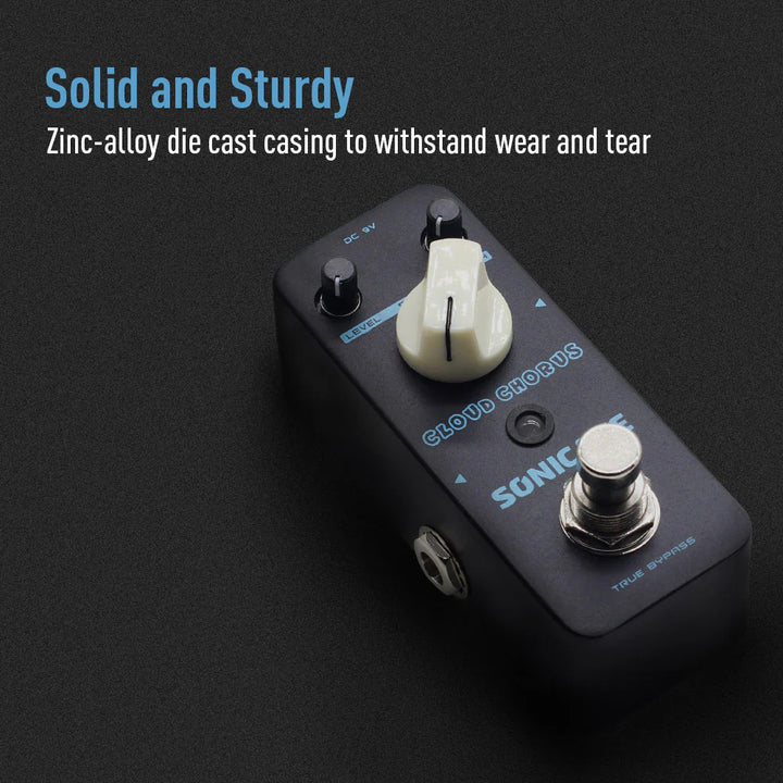 PEDAL GUITARRA ELECTRICA SONICAKE CHORUS, CLOUD CHORUS QSS-04E